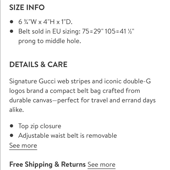 Ophidia GG Supreme Small Canvas Belt Bag
GUCCI - Picture 4 of 7